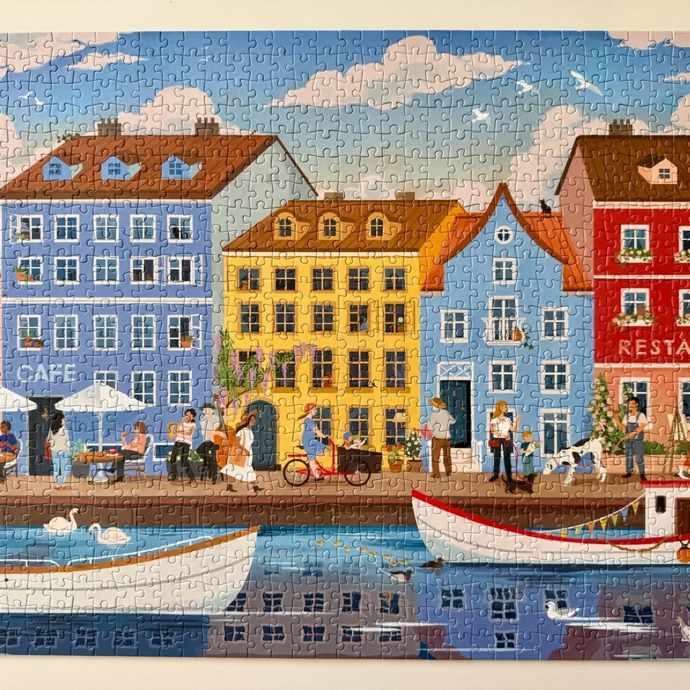 Penny Puzzle Nyhavn 1000 piece puzzle - Picture 3 of 9